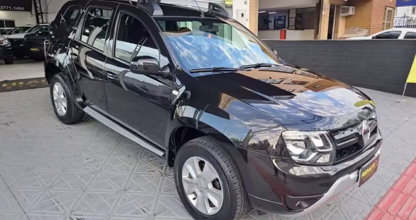 Renault Duster Dynamique Flex Aut COM 52 MIL KM UNICO DONO  - Preta - 2016/2017