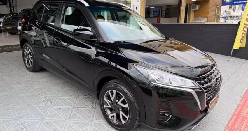 Nissan Kicks Sense 1.6 Flex Aut UNICO DONO - Preta - 2022/2022