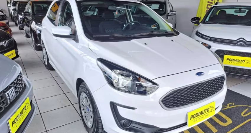 Ford KA SE Plus Flex  - Branca - 2019/2020