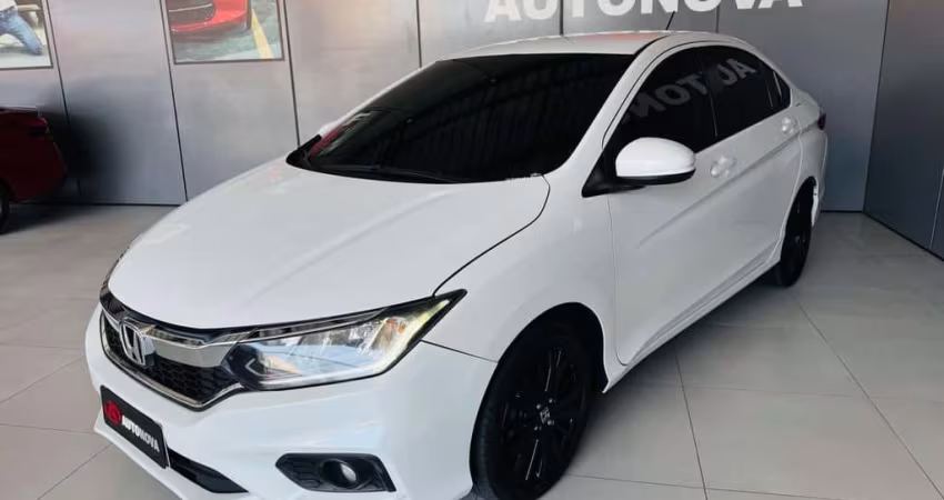 Honda City Sedan LX 1.5 Flex 16V 4p Aut.  - Branca - 2019/2019