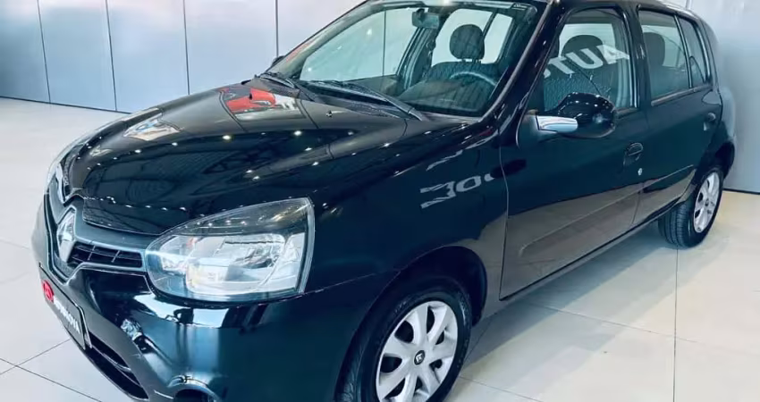 Renault Clio RN/Alizé/Expr./1.0 Hi-Power 16V 5p  - Preta - 2015/2016