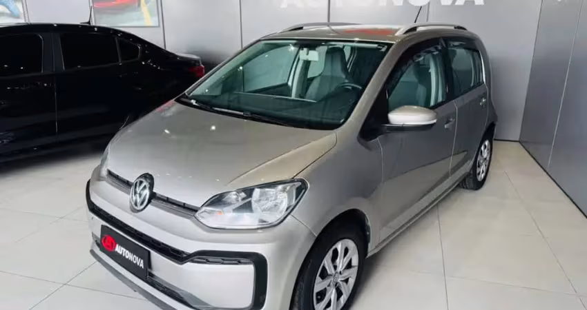 Volkswagen Up move 1.0 Total Flex 12V 5p  - Prata - 2014/2015