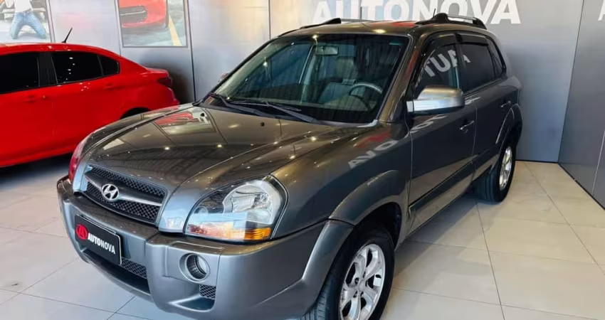 Hyundai Tucson 2.0 16V Flex Aut.  - Cinza - 2015/2016