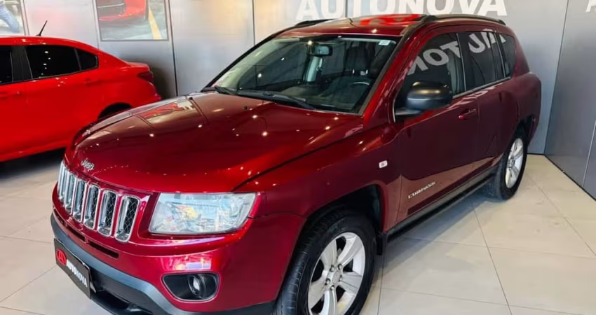 Jeep Compass SPORT 2.0 16V 156cv 5p  - Vermelha - 2013/2013
