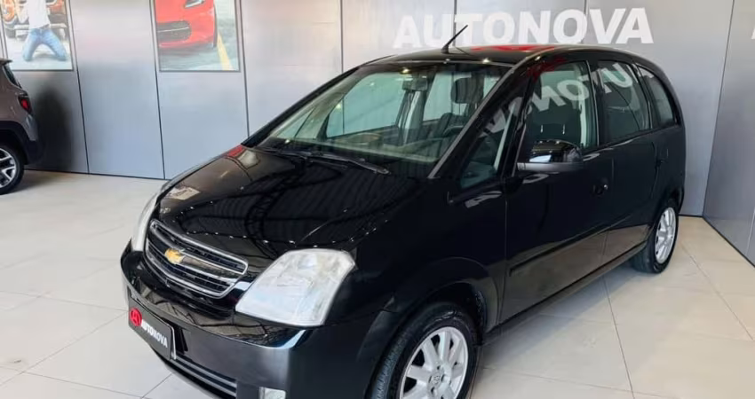 Chevrolet Meriva Maxx 1.4 MPFI 8V ECONOFLEX 5p  - Preta - 2009/2010