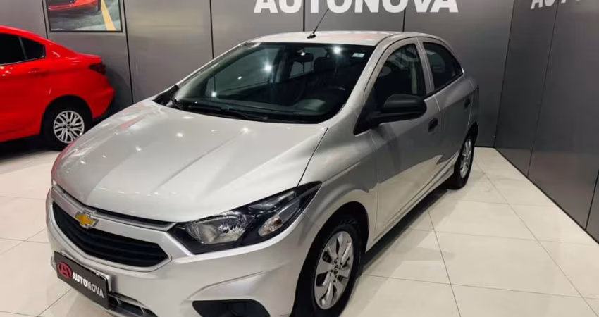 Chevrolet Onix JOY Hatch 1.0 8V Flex 5p Mec.  - Prata - 2019/2020