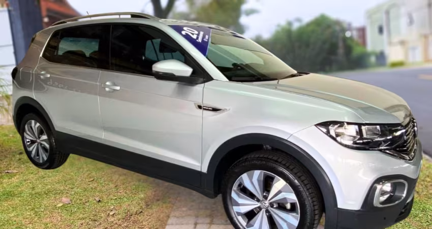 Volkswagen T-Cross Highline 250 TSI 1.4 Flex Aut. – 2019/2020 ** Único dono • 62.670 km • Revisões 1