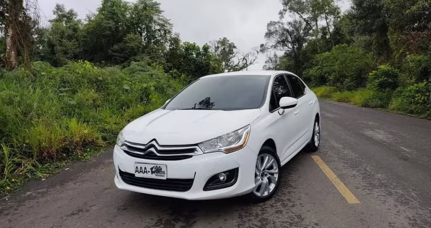 CITROEN C4 LOUNGE 1.6 TENDANCE 16V TURBO FLEX 4P AUTOMATICO 2015