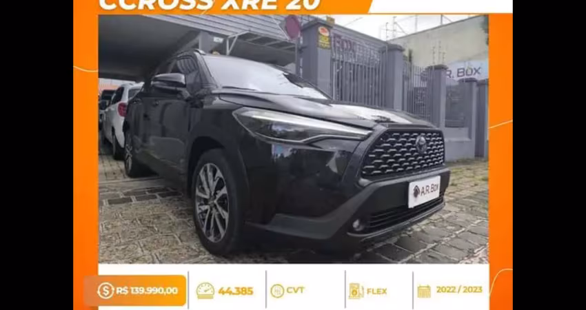 TOYOTA CCROSS XRE 20 2023 PRETO