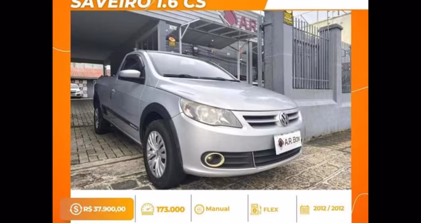 VOLKSWAGEN SAVEIRO 1.6 CS 2012 PRATA