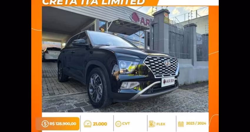HYUNDAI CRETA 1TA LIMITED 2024 PRETO