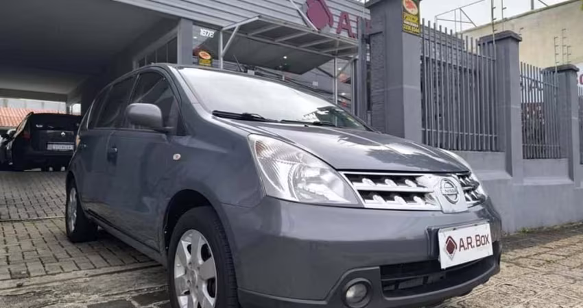 NISSAN LIVINA 18SL 2010 CINZA AUTOMATICA