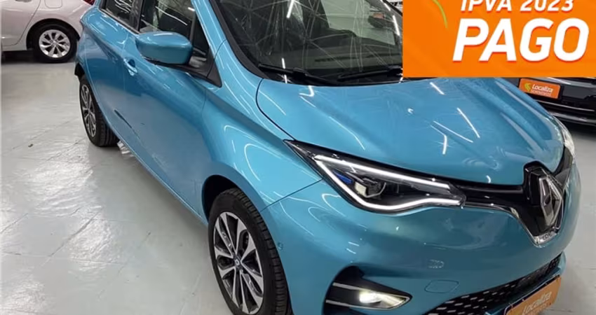 Renault Zoe 2022 Z.e. 50 intense elétrico