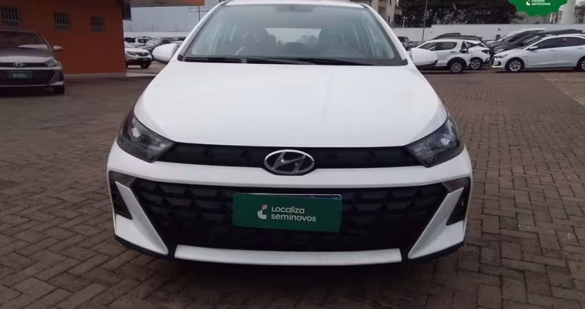 Hyundai Hb20 2024 1.0 12v flex sense plus manual