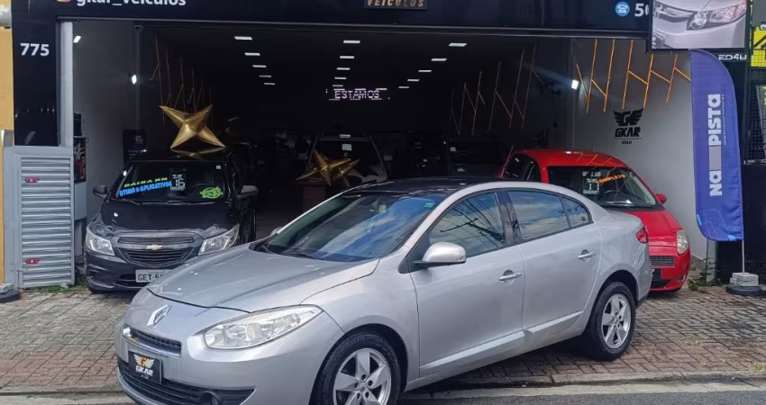 FLUENCE DYMAMIQUE 2.0 FLEX ANO 2014 AUTOMÁTICO  BANCOS EM COURO AR DIGITAL 120.000KM 