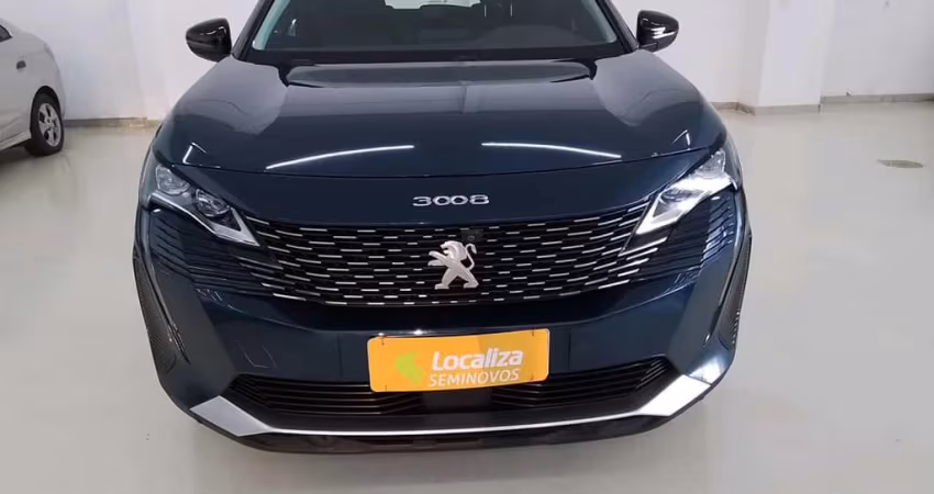 Peugeot 3008 2022 1.6 16v thp gasolina griffe automático