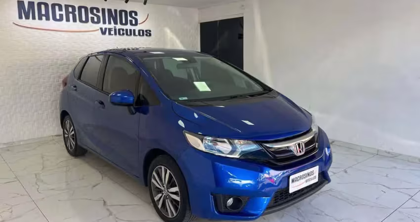 Honda Fit EX CVT automático - Azul - 2014/2015