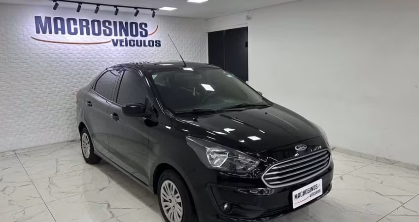 Ford KA 1.0 SE/SE Plus TiVCT Flex 5p  - Preta - 2019/2020