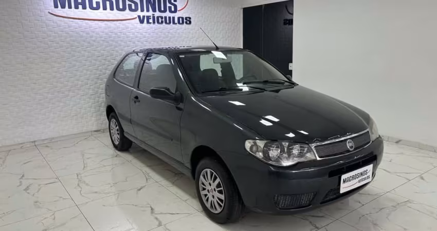 Fiat Palio 1.0 Fire com ar condicionado - Cinza - 2007/2007