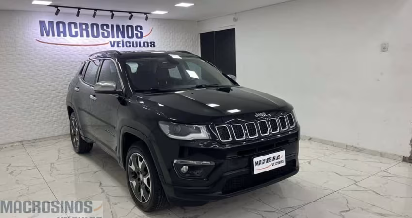 Jeep Compass LONGITUDE 2.0 4x2 Flex Aut.  - Preta - 2018/2019