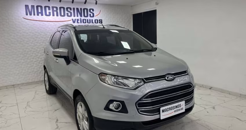 Ford EcoSport TITANIUM 2.0 16V Flex 5p Aut.  - Prata - 2013/2014