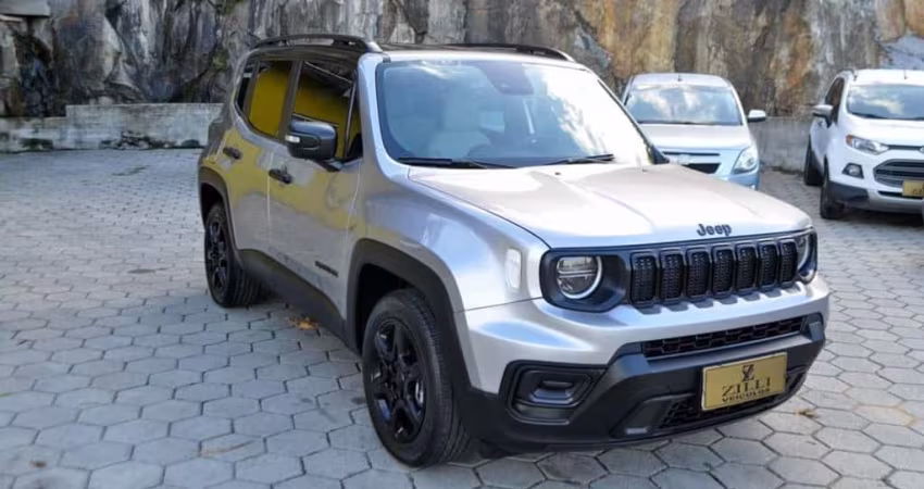 Jeep Renegade SPORT T270 1.3 TURBO AT  - Prata - 2022/2022