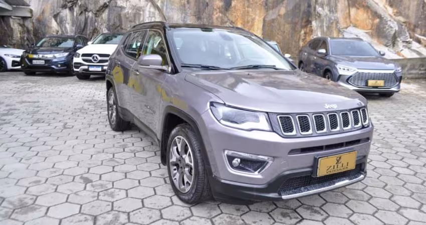 Jeep Compass LIMITED 2.0 AT  - Cinza - 2018/2018