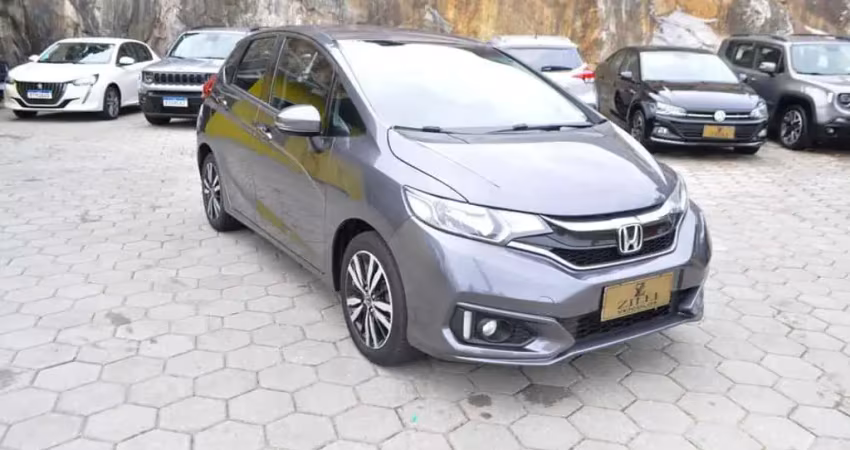 Honda Fit EX 1.5 AT  - Cinza - 2018/2018