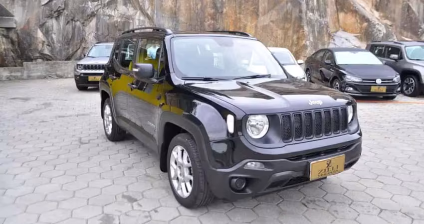 Jeep Renegade SPORT 1.8 AT - Preta - 2021/2021
