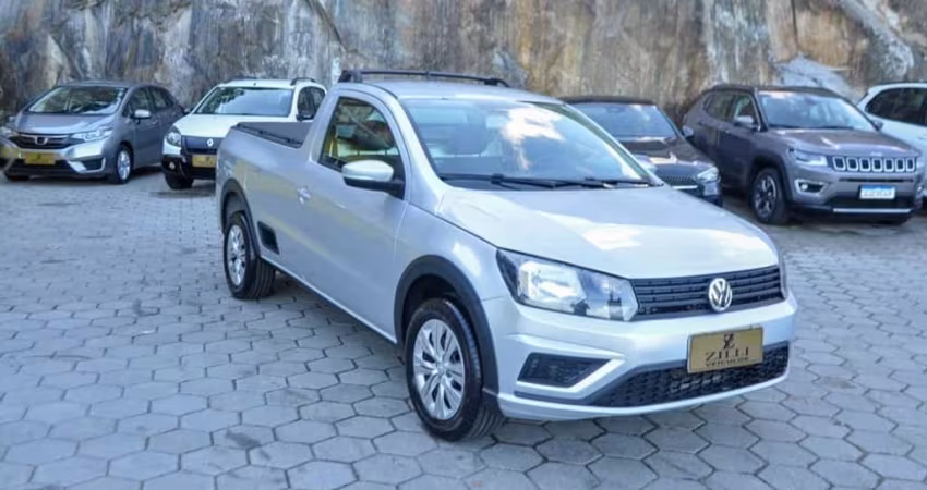 Volkswagen Saveiro TRENDLINE 1.6 MT  - Prata - 2019/2020