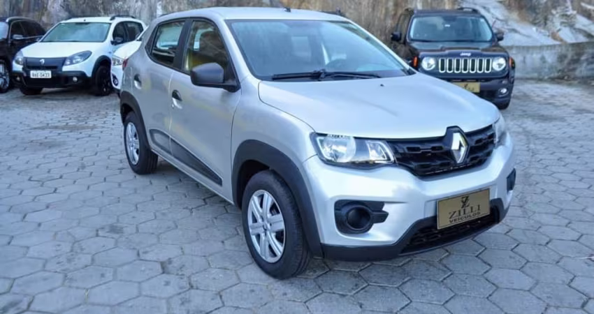 Renault Kwid ZEN 1.0 MT  - Prata - 2018/2019