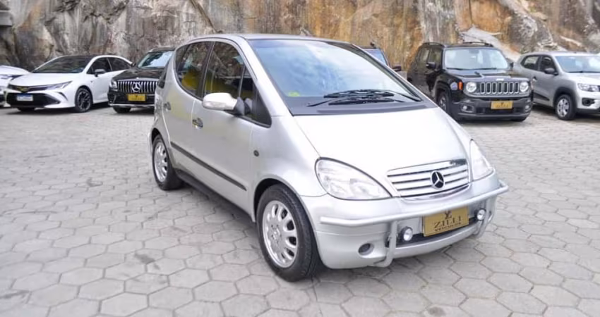 Mercedes-Benz Classe A 190 ELEGANCE 1.9 AT  - Prata - 2004/2004