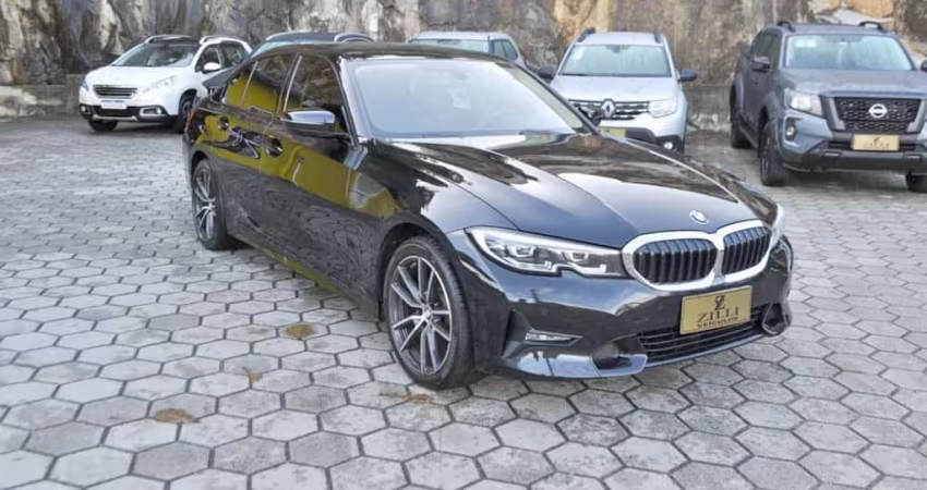 BMW 320i SPORT GP 2.0 TURBO AT - Preta - 2019/2020