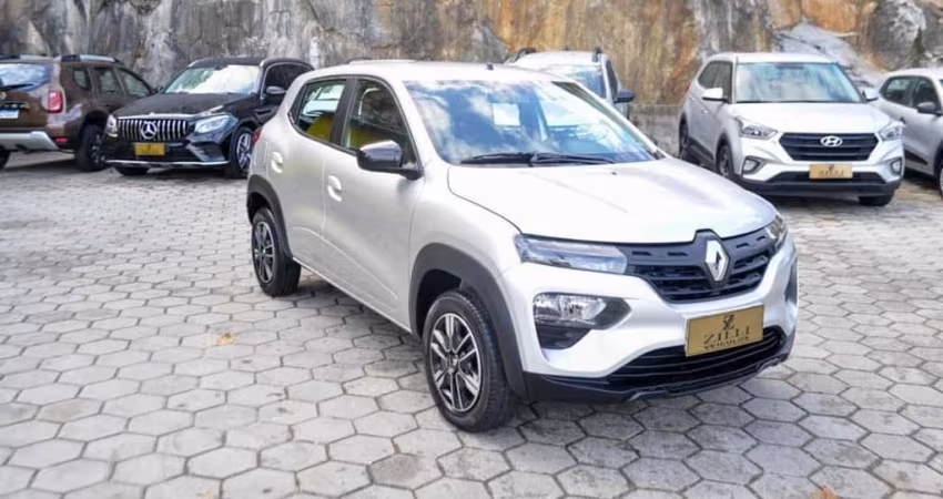 Renault Kwid INTENSE 1.0 MT  - Prata - 2022/2023