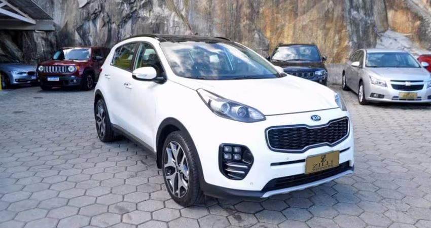 Kia Sportage EX 2.0 AT  - Branca - 2017/2018
