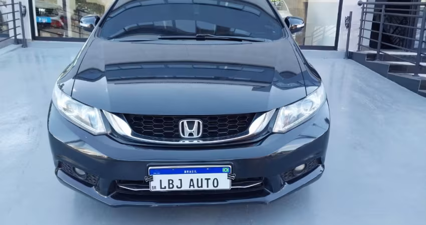 HONDA CIVIC LXR 2.0 FLEX 2015 COMPLETO