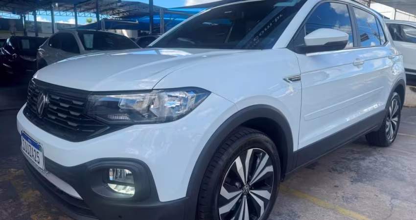 VW T-CROSS CONFORTLINE 1.0 TURBO AUTOMATICA 2023/2024  COMPLETO REVISADO UNICO DONO KM BAIXO 