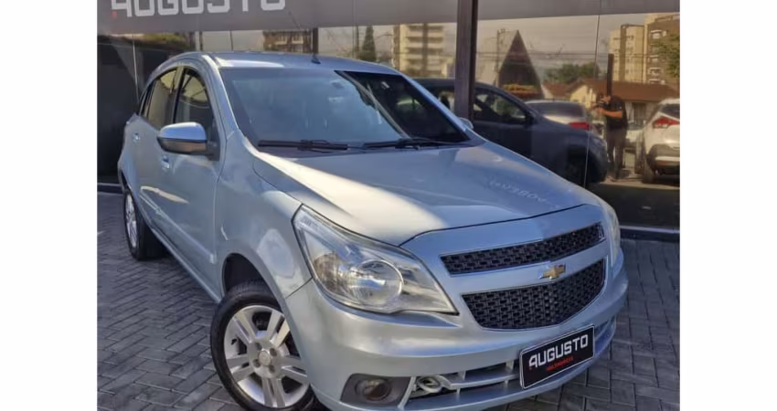 Chevrolet Agile LTZ 1.4 MPFI 8V FlexPower 5p  - Prata - 2010/2011
