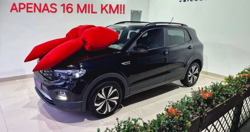 VOLKSWAGEN T-CROSS 200 TSI COMFORTLINE AUT 2022 16 MIL KM!!