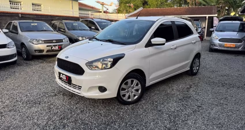 Ford KA 1.0 SE/SE Plus TiVCT Flex 5p  - Branca - 2017/2018
