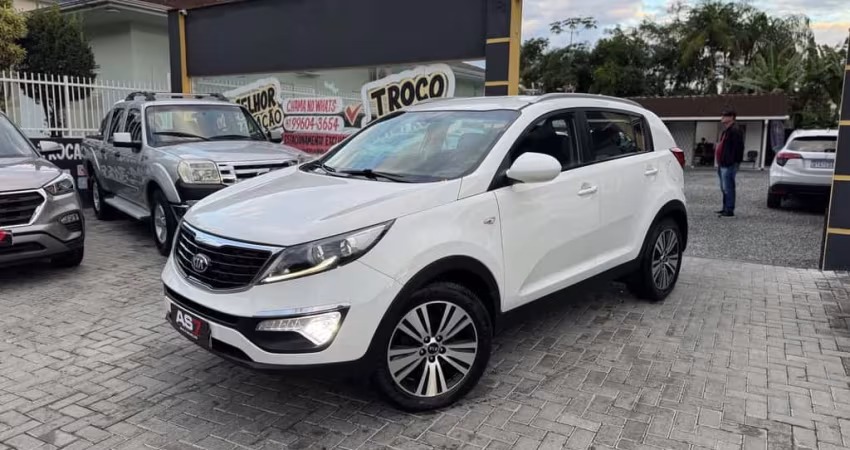 Kia Sportage LX 2.0 16V/ 2.0 16V Flex  Aut.  - Branca - 2014/2015