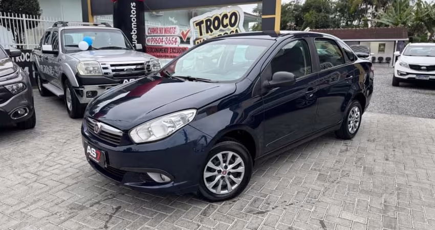 Fiat Grand Siena ATTRAC. 1.4 EVO F.Flex 8V  - Azul - 2014/2014