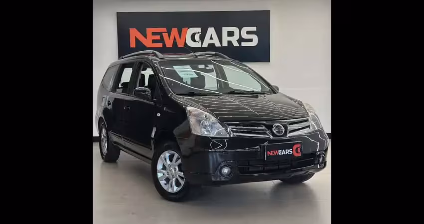 Nissan Grand Livina 18SL - Preta - 2012/2013