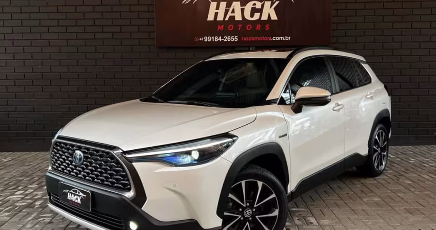 Toyota Corolla Cross XRX 1.8 16V Aut. (Híbrido)  - Branca - 2023/2024