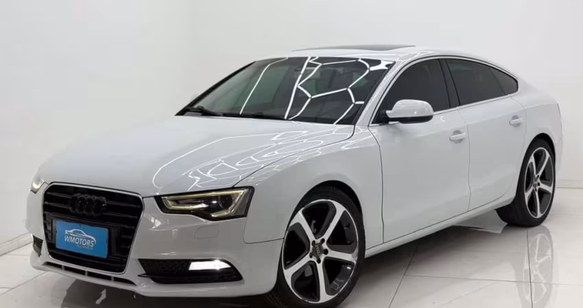 AUDI A5 SPB 2.0TFSI AT 2013 - COMPLETA, COM TETO SOLAR E SENSOR DE ESTACIONAMENTO