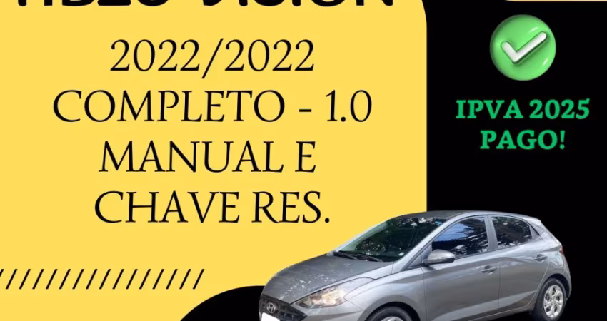 HB20 VISION 1.0 COMPLETO 2022/2022