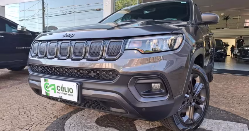 Jeep Compass TD 350 80 Anos 2.0 4x4 Die. Aut.  - Cinza - 2021/2022