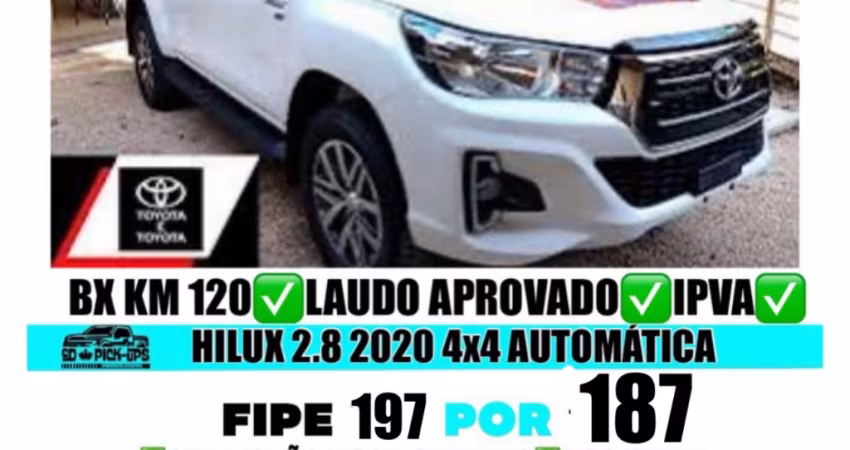 HILUX 2.8 TURBO DIESEL 4x4 AUTOMÁTICA