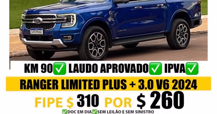 RANGER LIMITED PLUS + 3.0 V6 2024