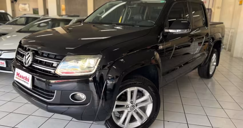 Volkswagen AMAROK 2.0 HIGHLINE 4X4 CD 16V TURBO INTERCOOLER DIESEL 4P AUTOMÁTICO